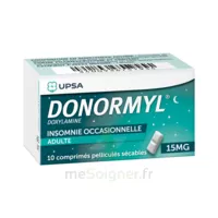 Donormyl 15 Mg Comprimés Pelliculés Sécables T/10 à Saint-Maximim
